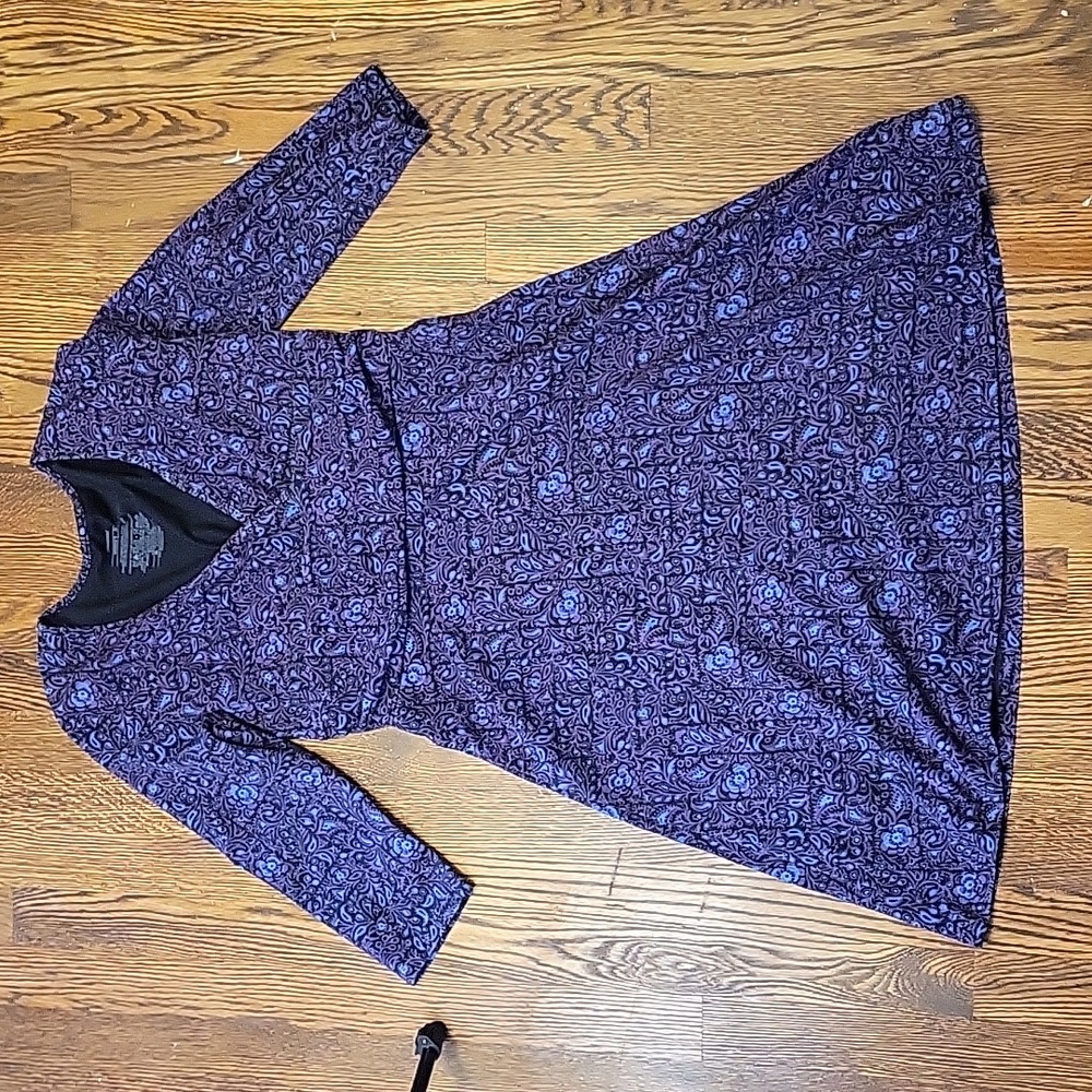 Last Chance! Donating Soon! Purple Patagonia Midi Dress Size Medium - Picture 1 of 6